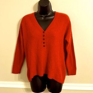 Madewell Red Wool Sweater